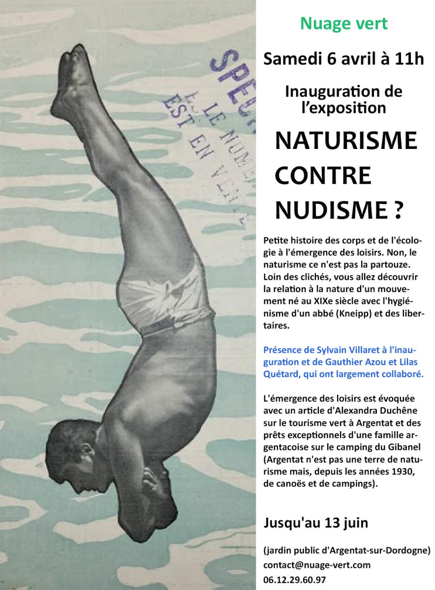 Exposition "NATURISME CONTRE NUDISME ? Petite  ...