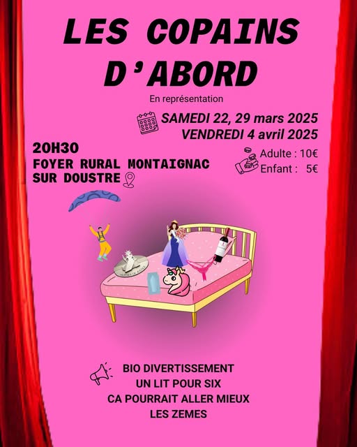 Théâtre "les copains d'abord"