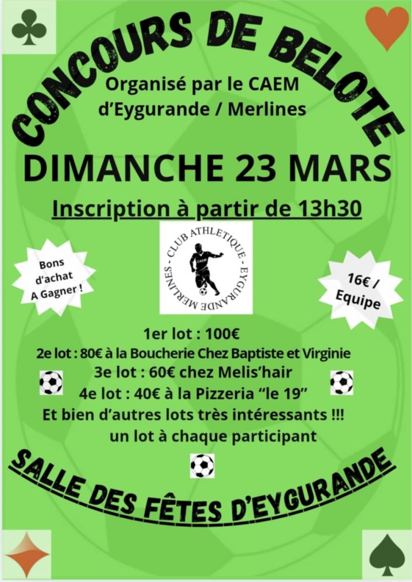 Concours de belote