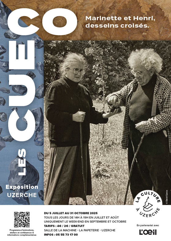 Exposition Henri et Marinette Cueco, “Desseins ...