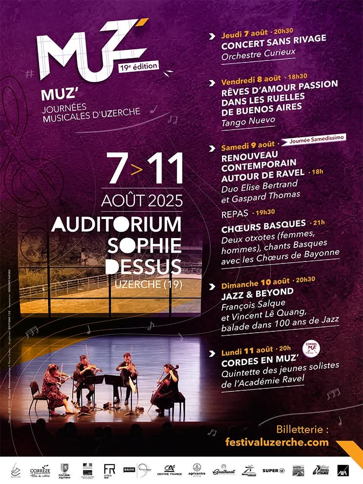 MUZ' : Journées Musicales d'Uzerche - Ensemble ...