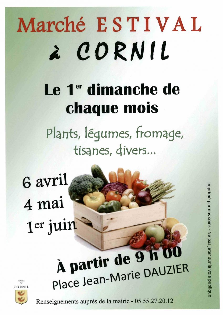Marché estival