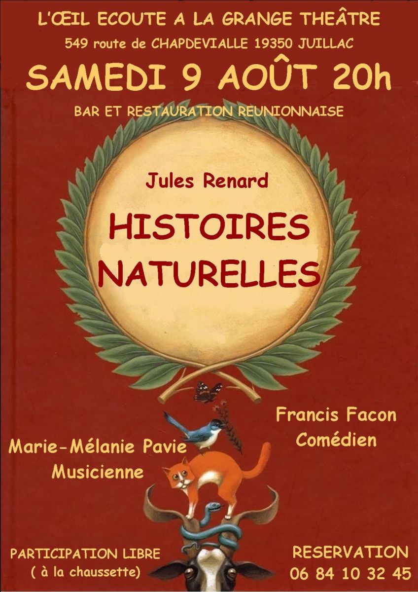 Les Histoires Naturelles de Jules Renard