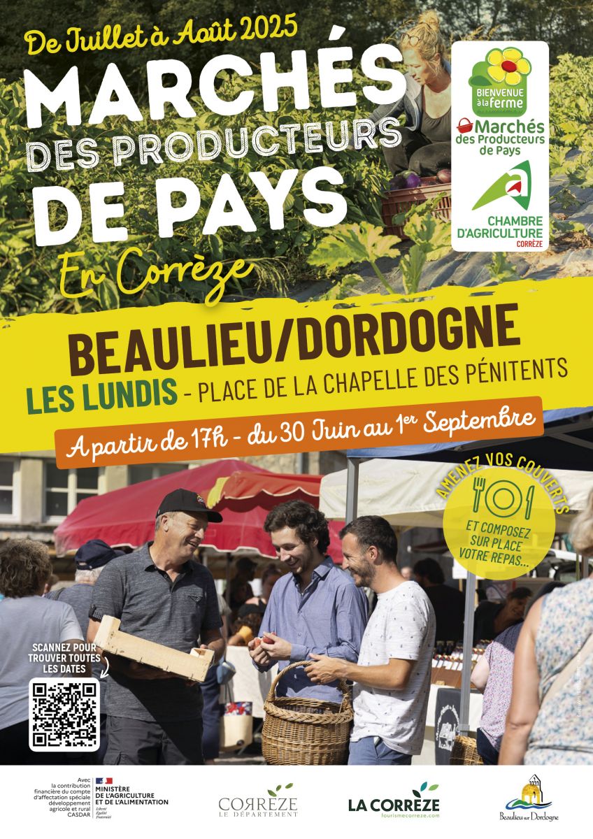 Marché des Producteurs de Pays de Beaulieu sur ...