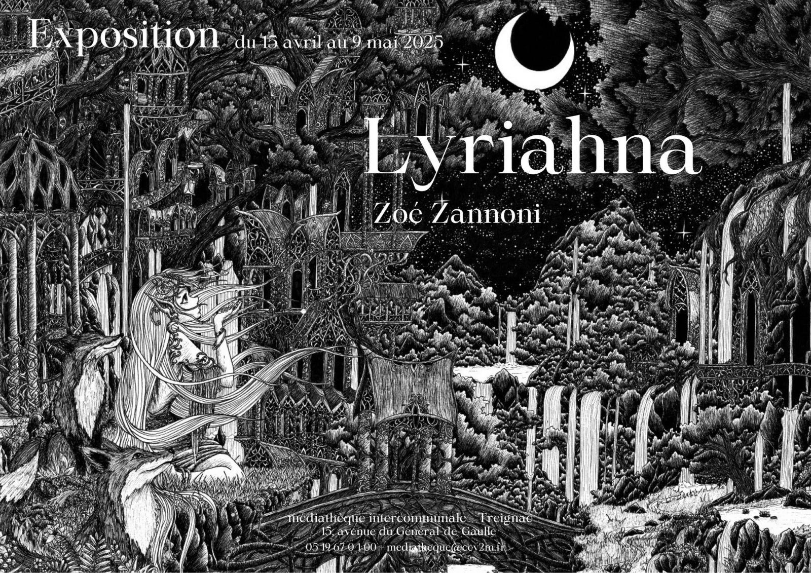 Exposition Lyriahna de Zoé ZANNONI