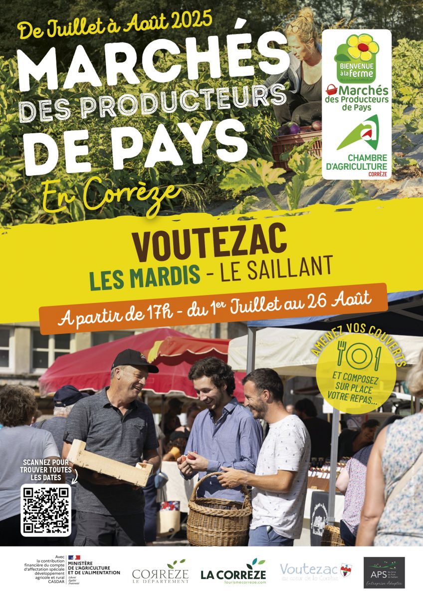 Marché des Producteurs de Pays Voutezac - Le S ...