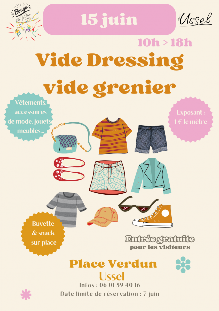 vide grenier vide dressing