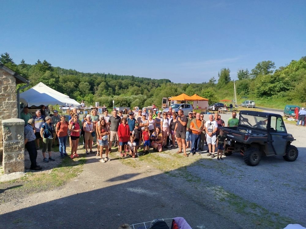 Fête du village de St Merd les Oussines