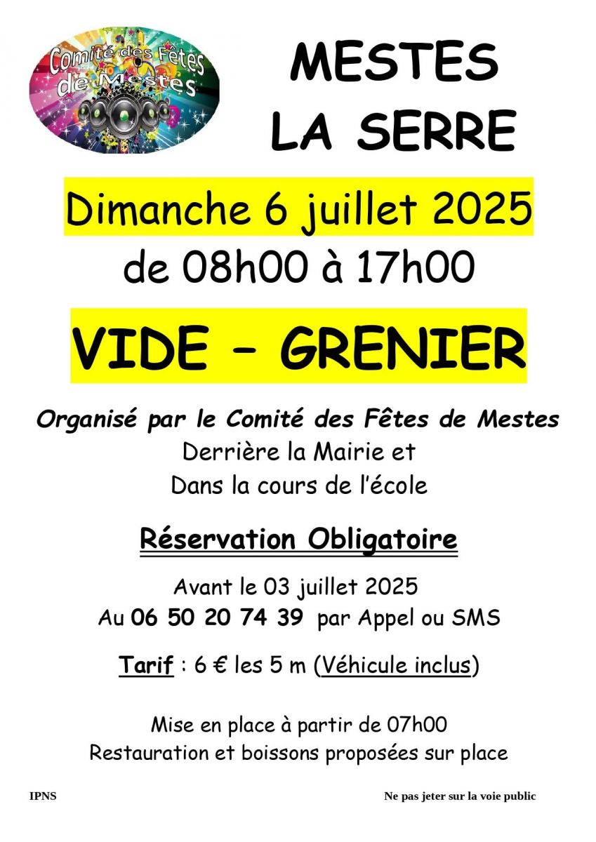 Vide-greniers La Serre