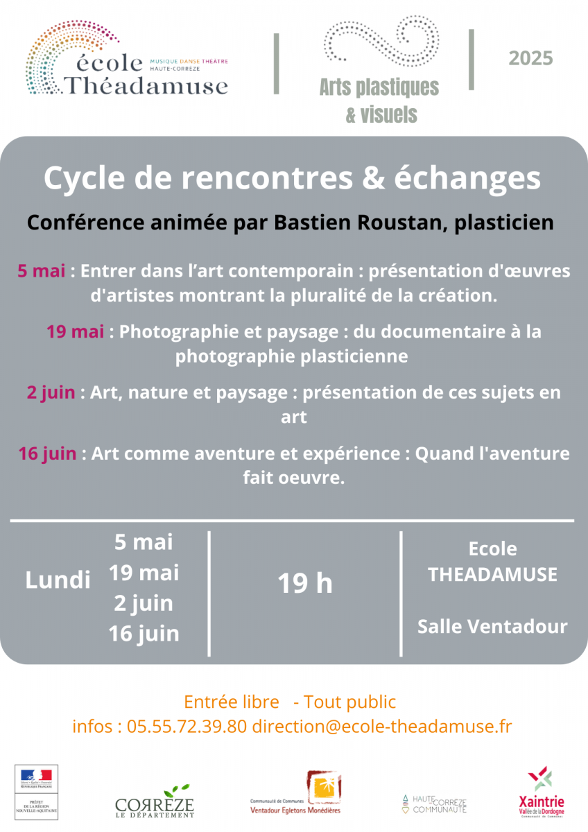 Conférence "art, nature et paysage" Bastien Ro ...
