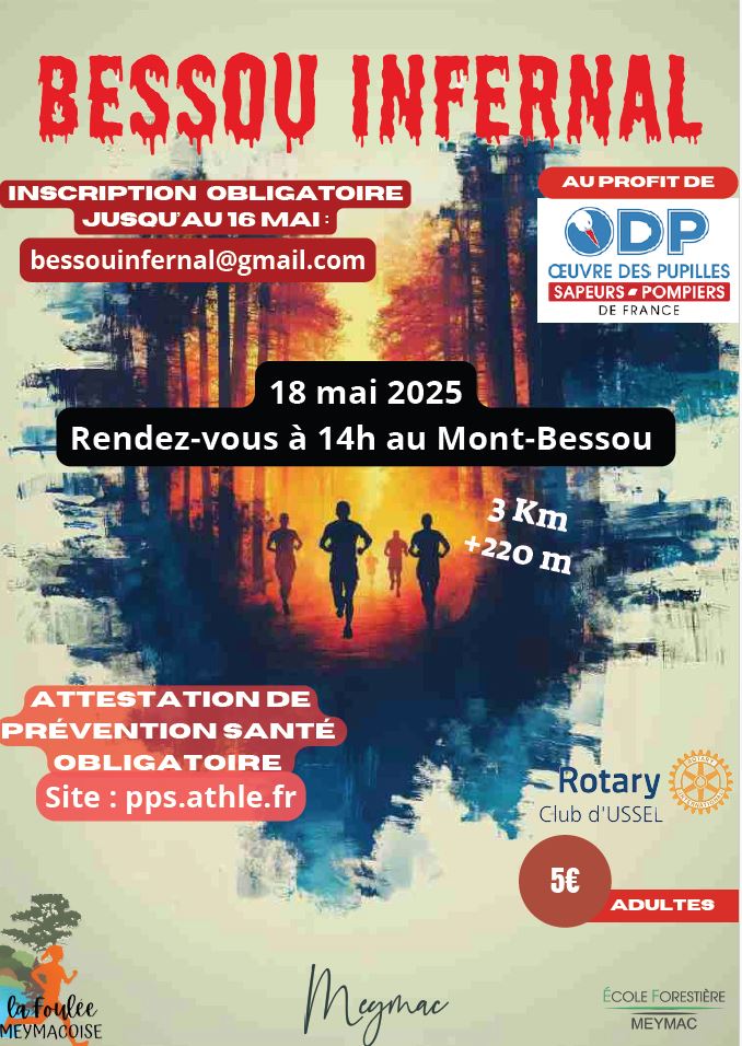 Bessou infernal course pédestre