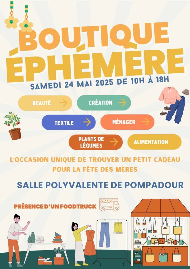 Boutique éphémère des Amis de l'école