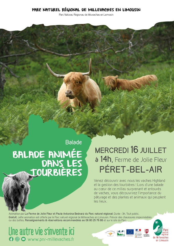 Balade animée aux tourbières