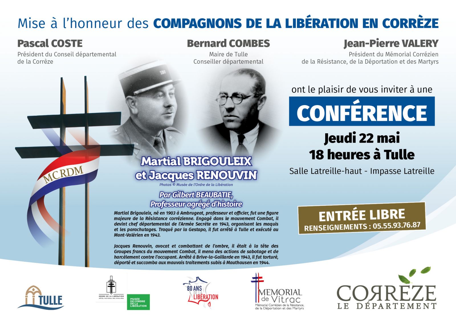 Conférence : Mise à l'honneur des Compagnons d ...