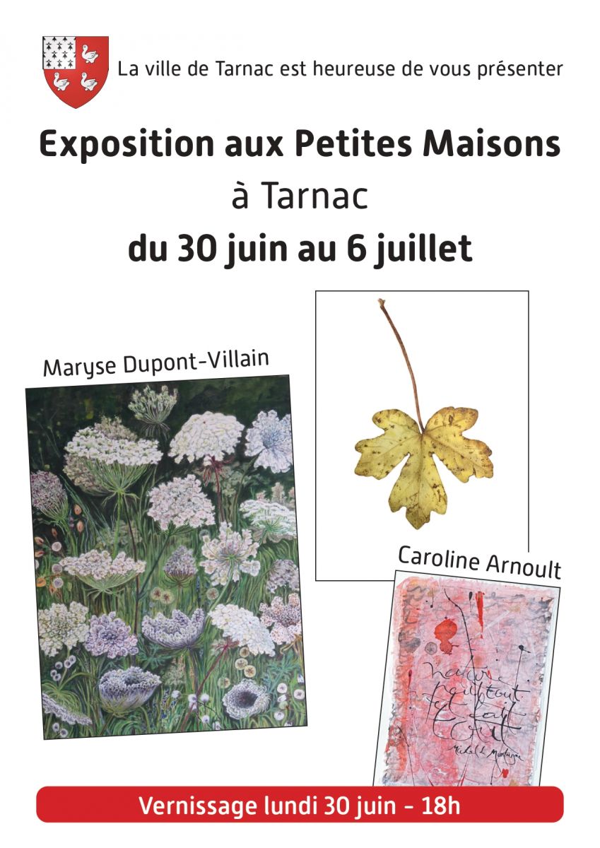 Exposition de Maryse DUPONT-VILLAIN et Carolin ...
