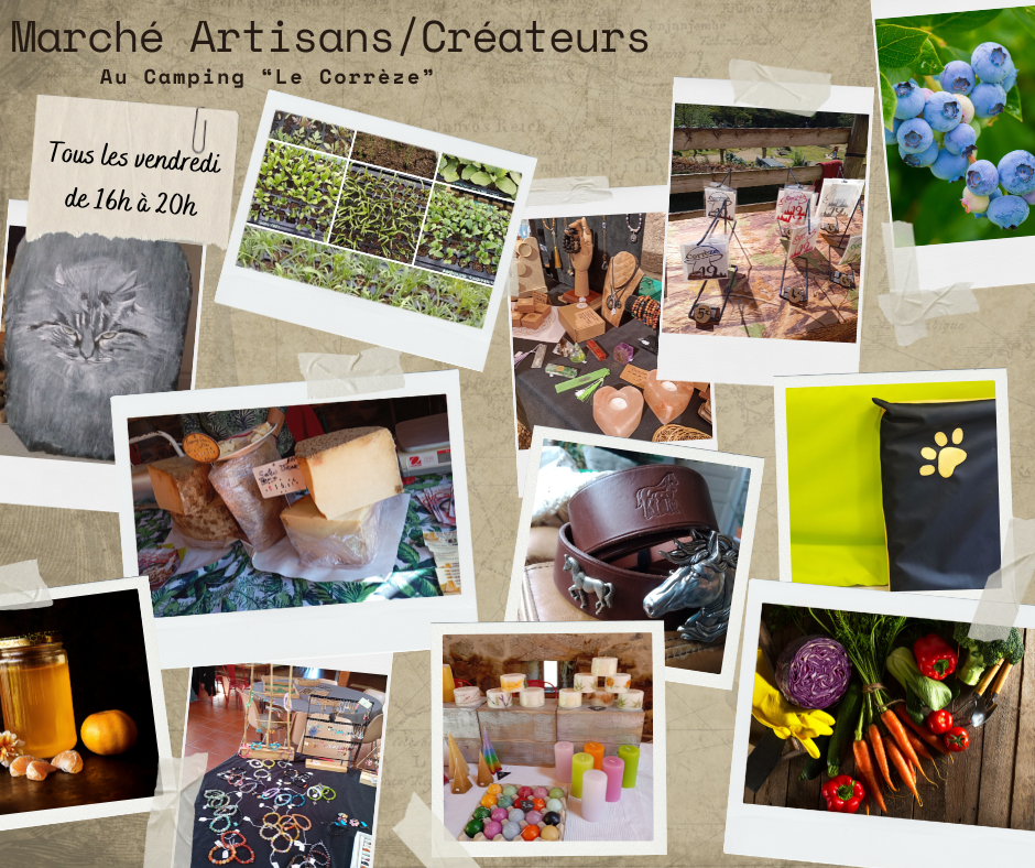 Marché au camping