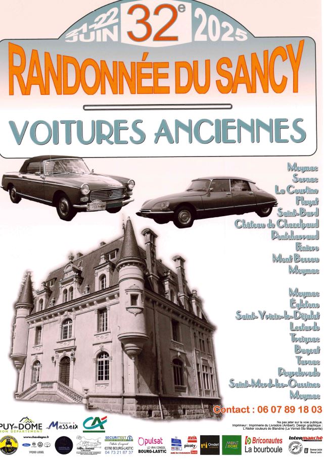 32ème randonnée du Sancy-passage de voitures a ...