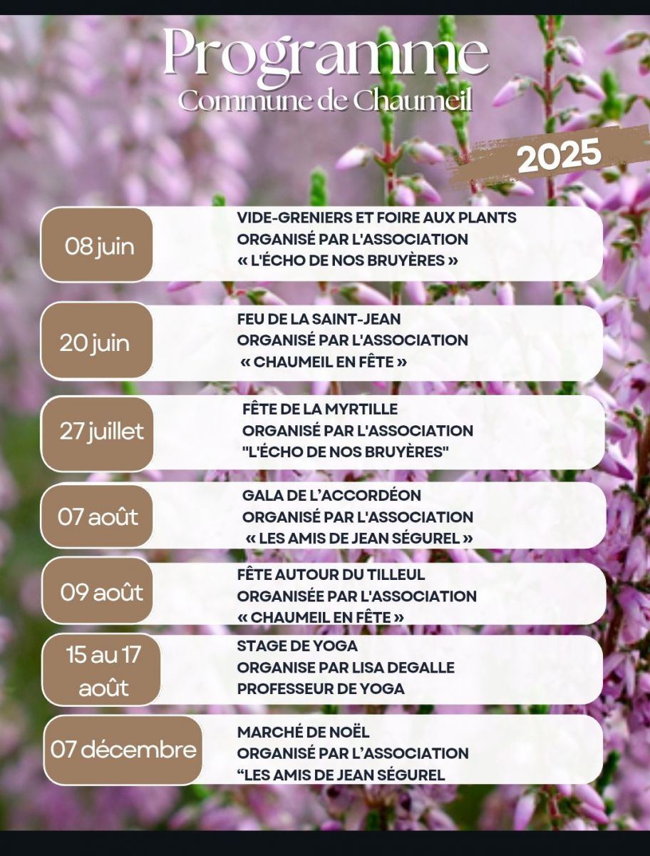 Fête autour du tilleul