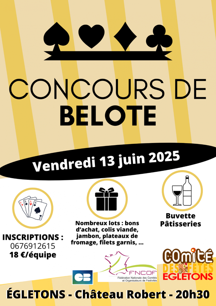 Concours de belote
