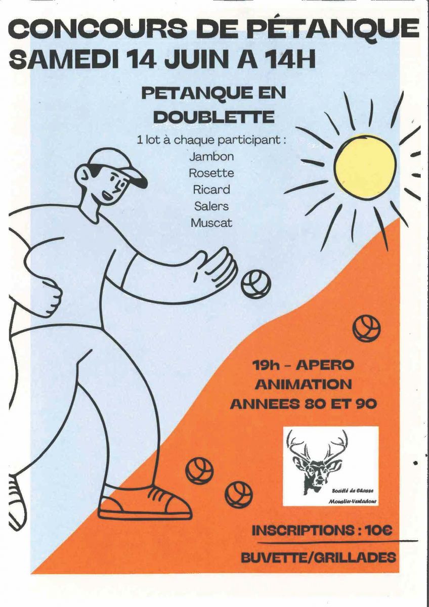 Concours de pétanque