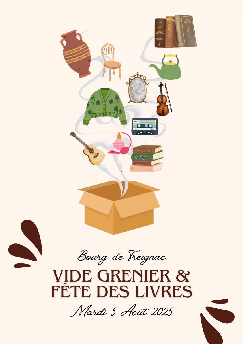 Vide grenier à Treignac
