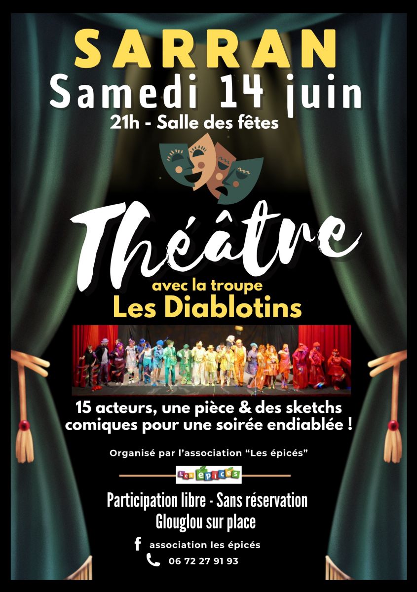 Soirée théâtre avec les Diablotins