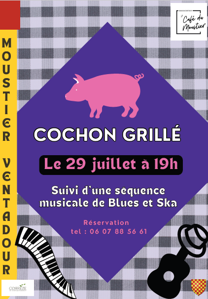 Soirée cochon grillé