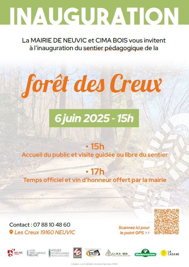Inauguration forêt des Creux