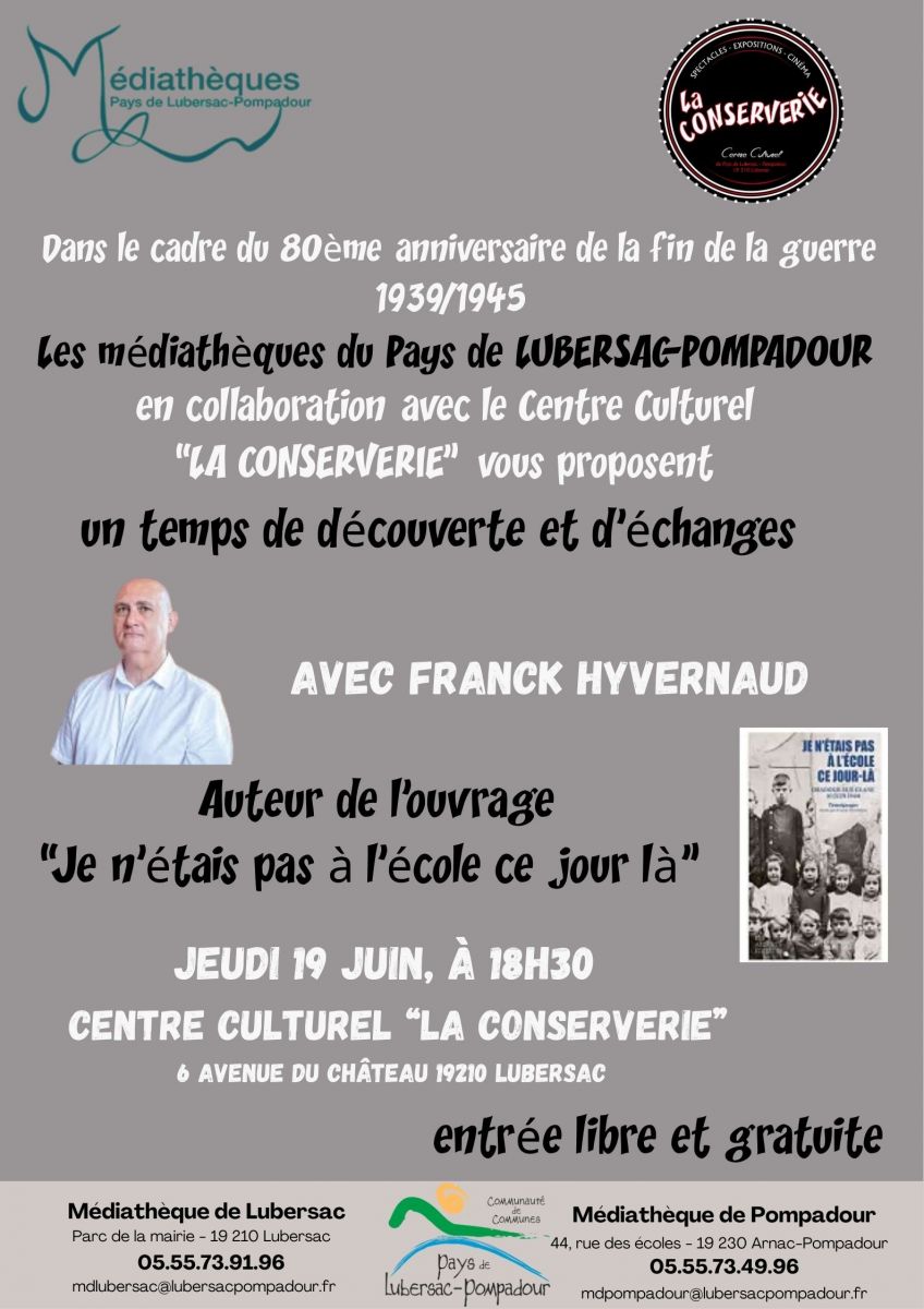Temps de découverte et d'échanges avec Frank H ...
