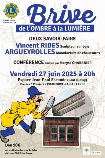 Conférence: Brive de l'ombre à la lumière (Esp ...