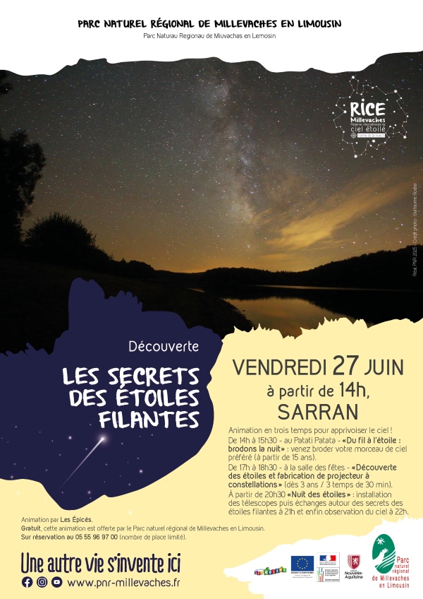 Les secrets des étoiles filantes