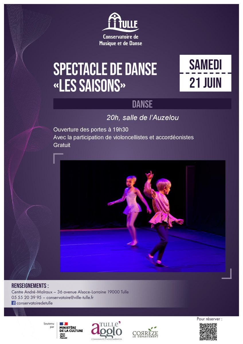 Spectacle de danse "Les saisons"