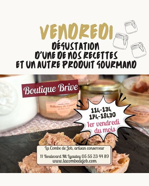 Dégustation d'une recette et un autre produit  ...