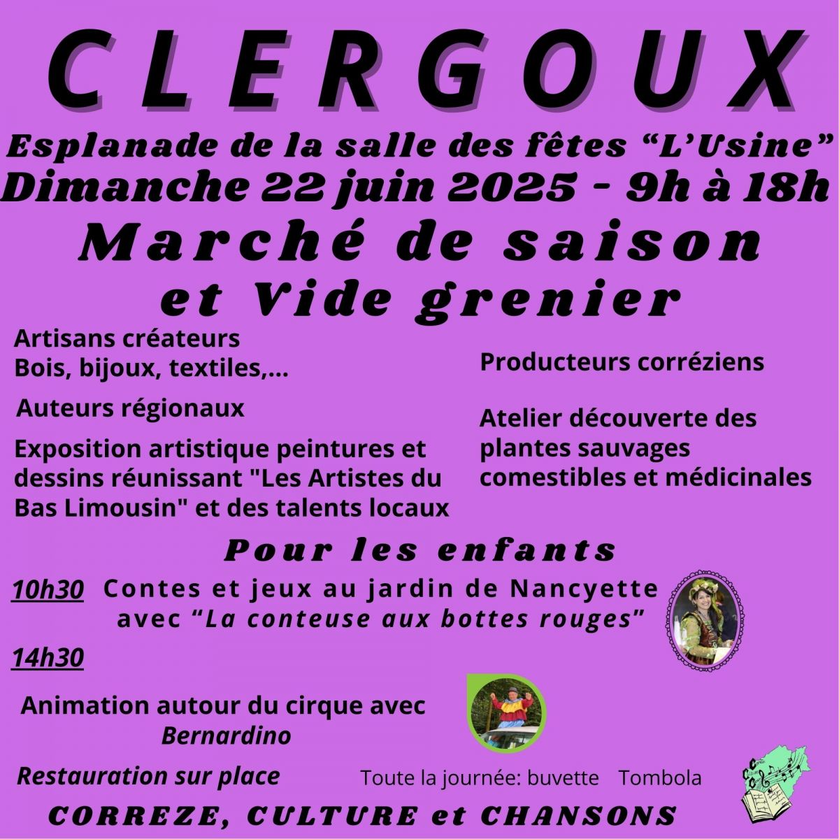 Marché de saison et vide grenier
