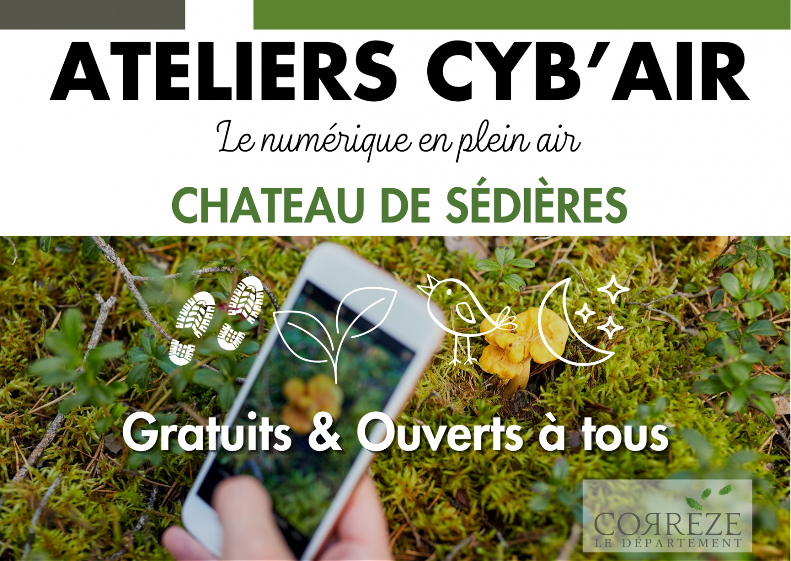Ateliers Cyb’Air à Sédières
