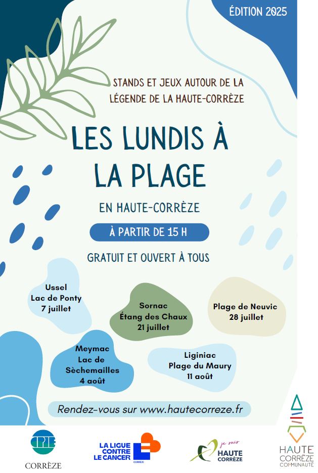 Les lundis à la plage