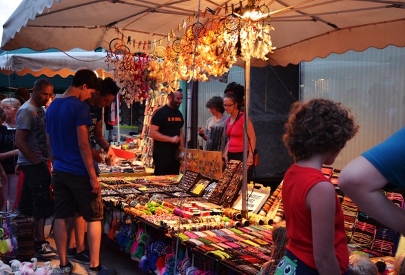 Marché nocturne des mercredis d'été