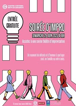 Soirée théâtre d'impro (Centre culturel)