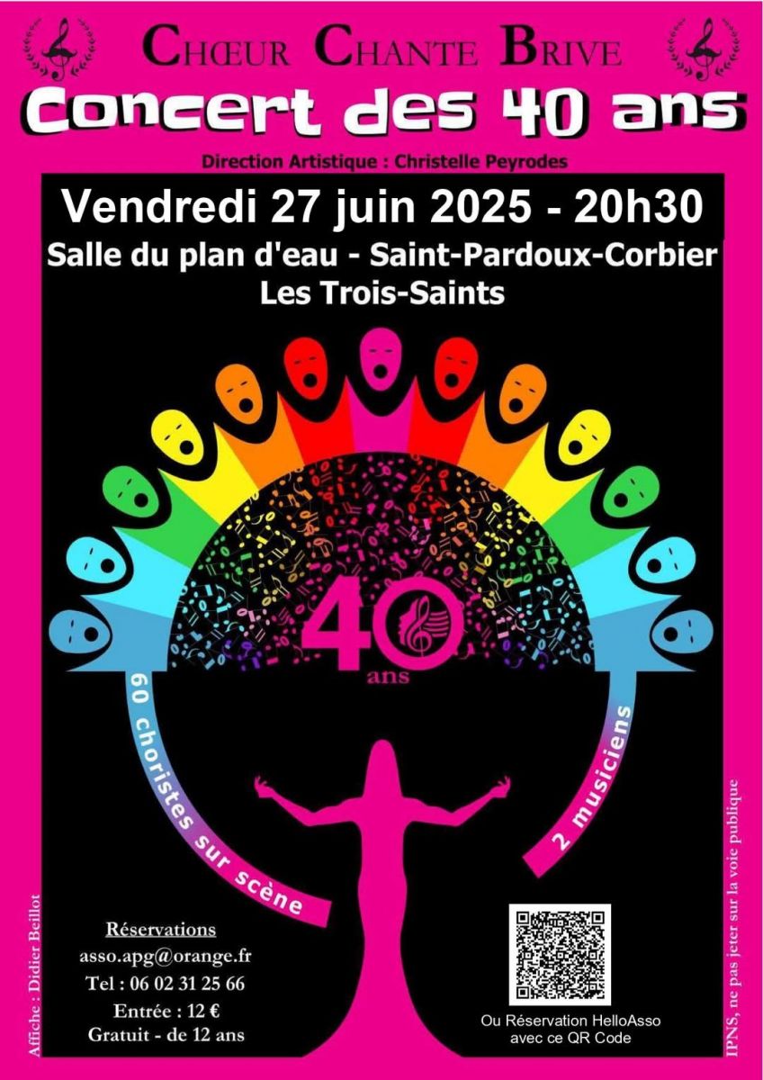 Concert des 40 ans