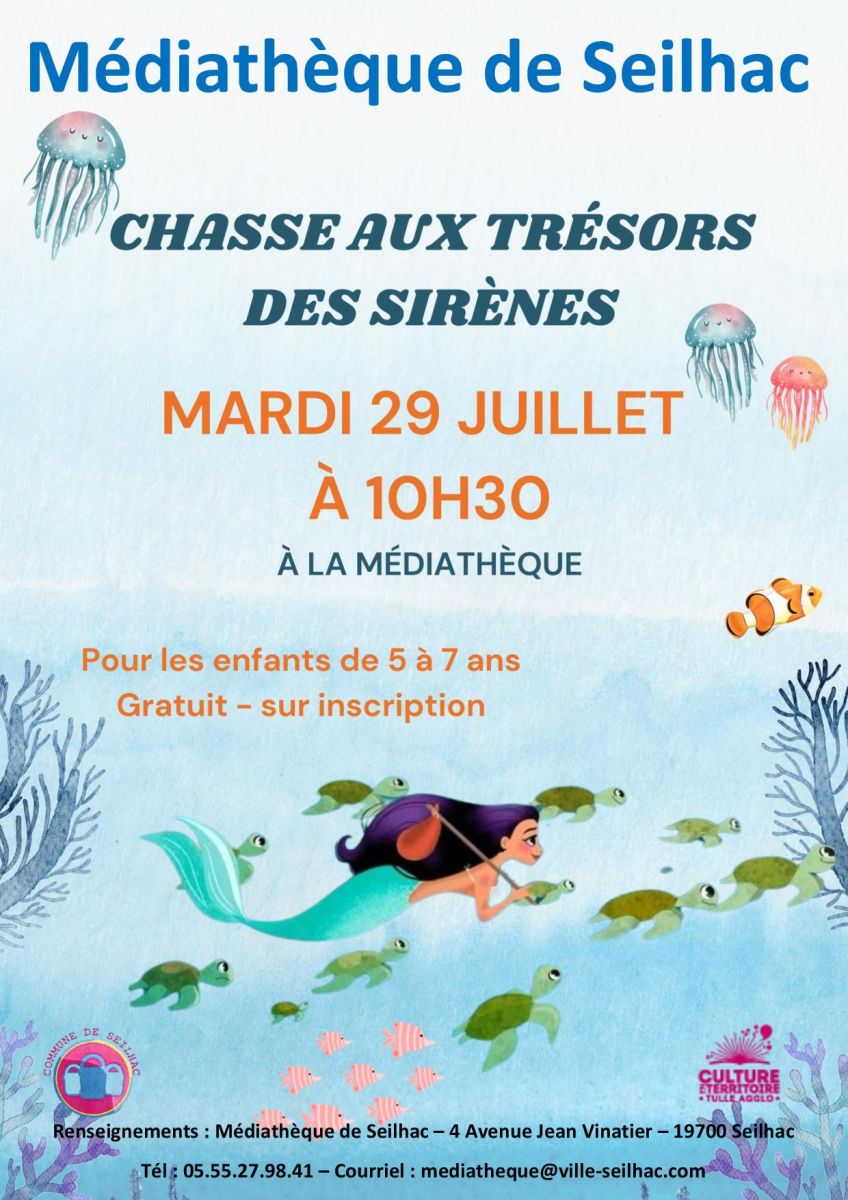 Chasse aux trésors siréne