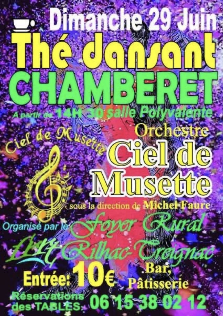 Thé Dansant animé par l'orchestre Ciel de Musette