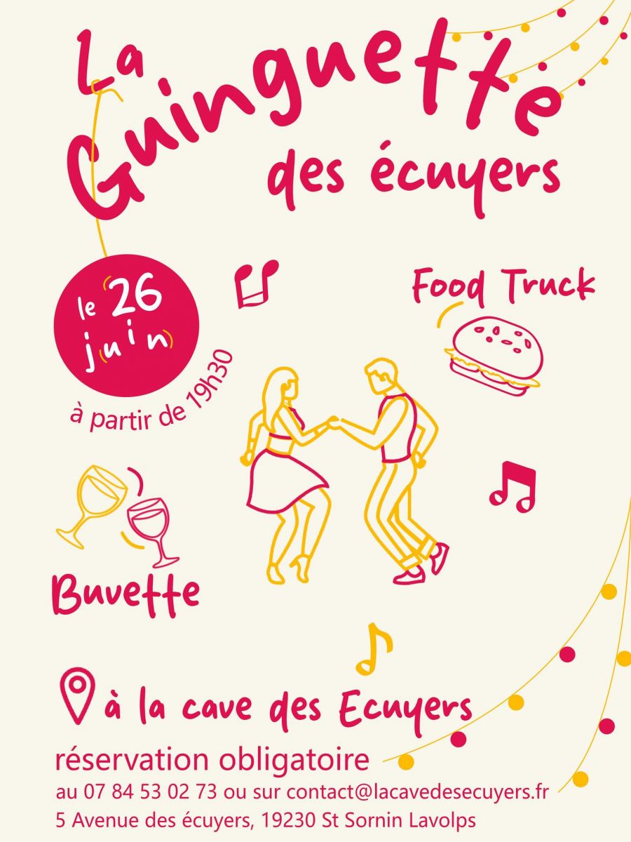 Soirée Guinguette à la Cave des écuyers