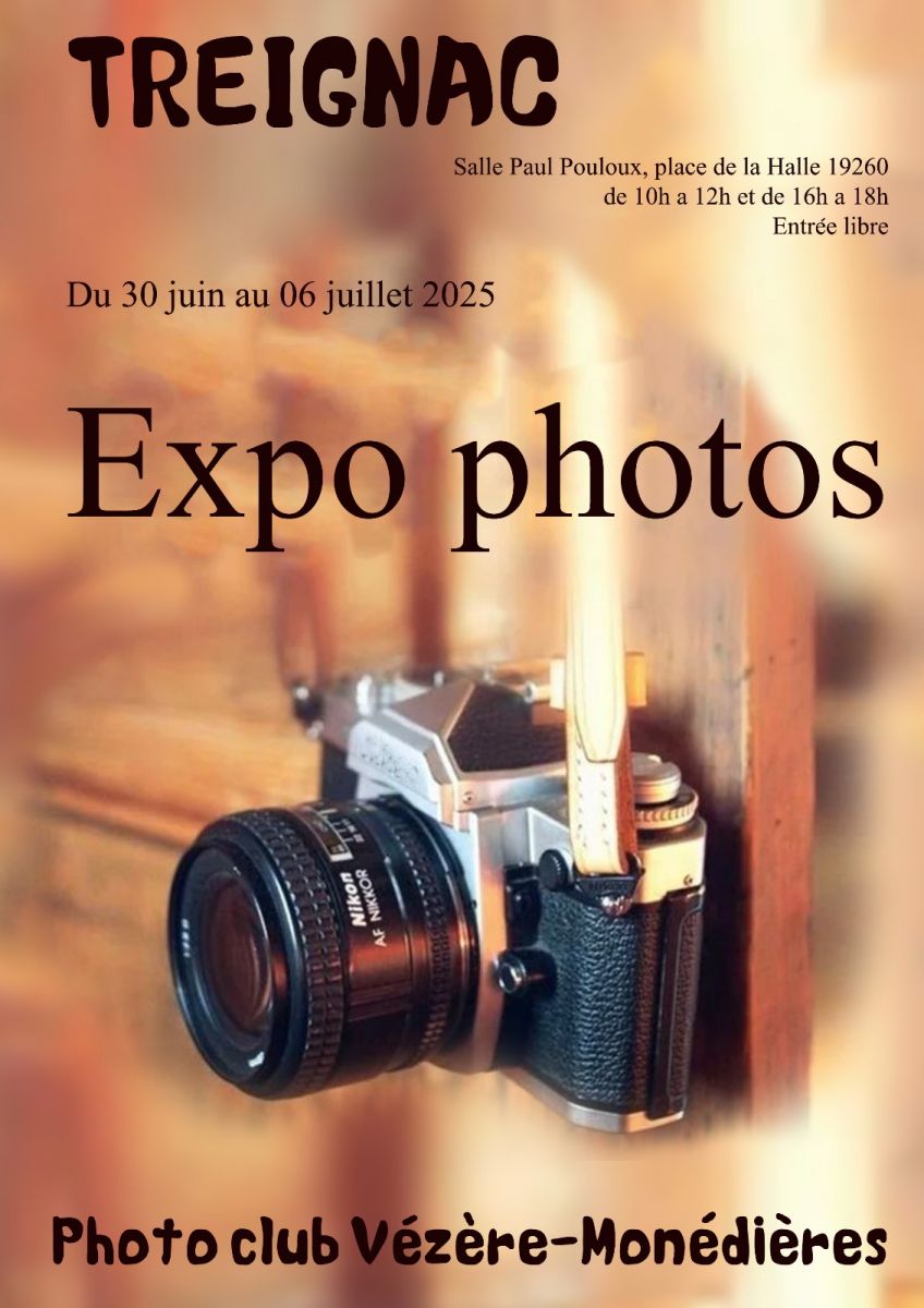 Exposition de photographies du Club Vézère-Mon ...