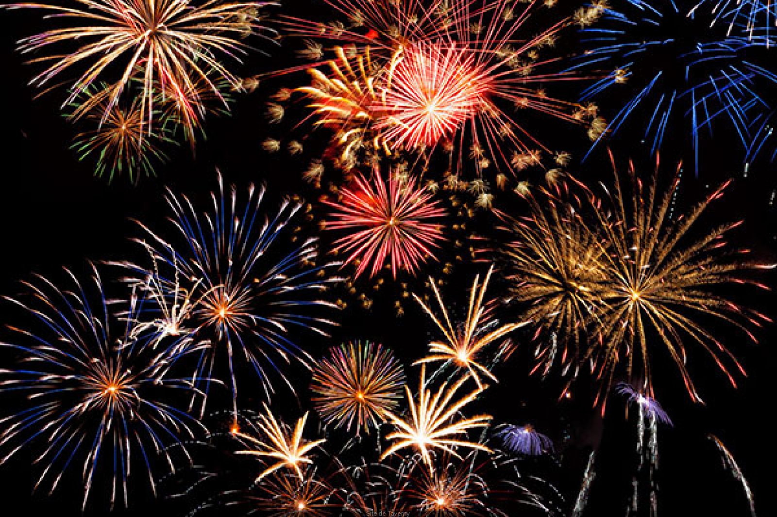 Feu d'artifice à Argentat-sur-Dordogne