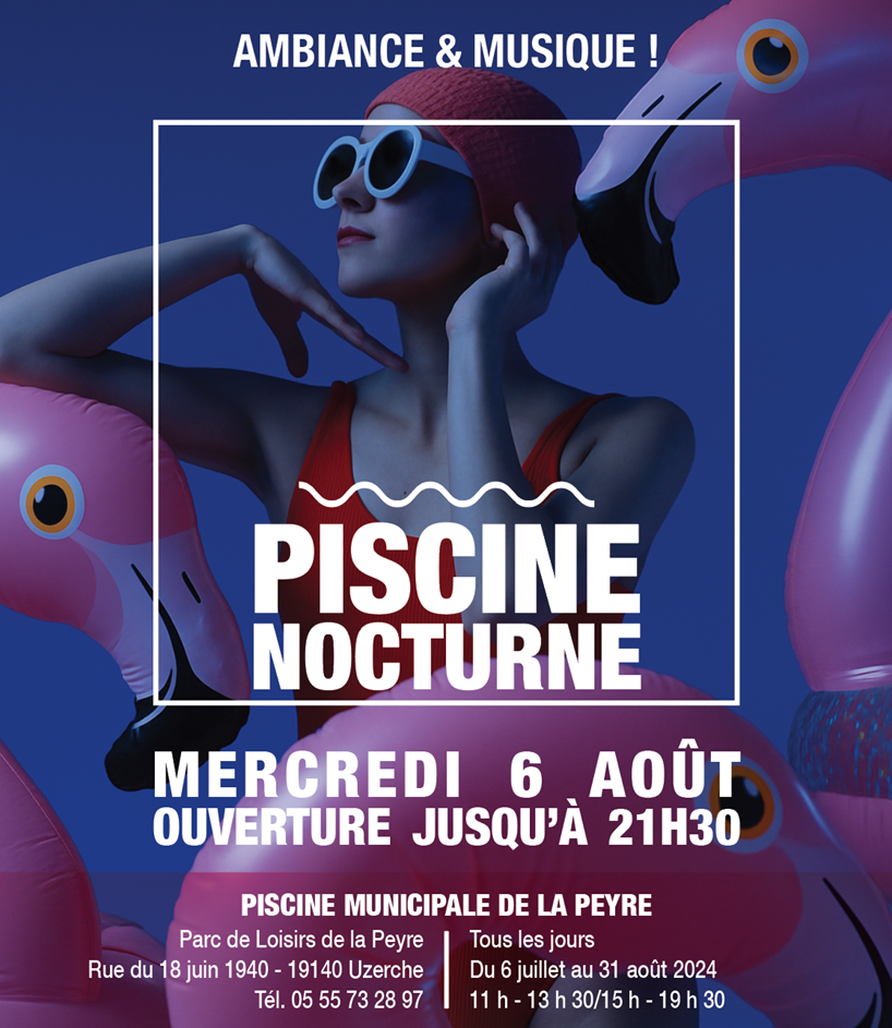 Piscine nocturne