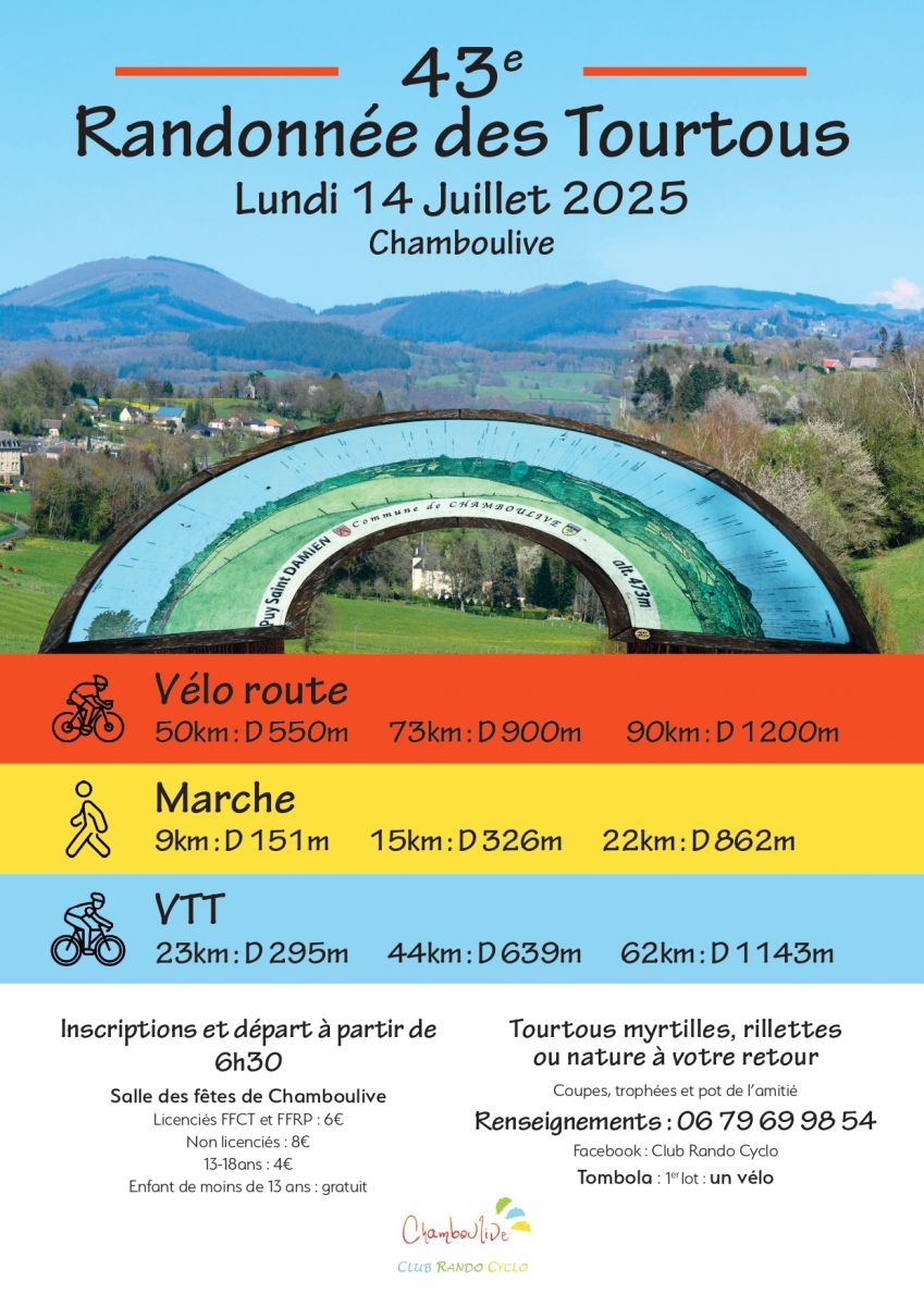 43e Randonnée des Tourtous