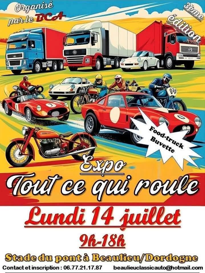 Expo Auto "Tout ce qui roule" à Beaulieu-sur-D ...