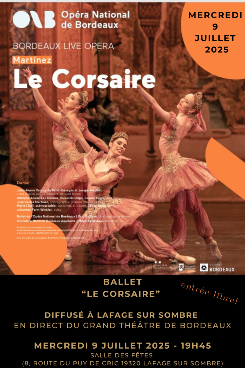 Ballet « Le Corsaire »