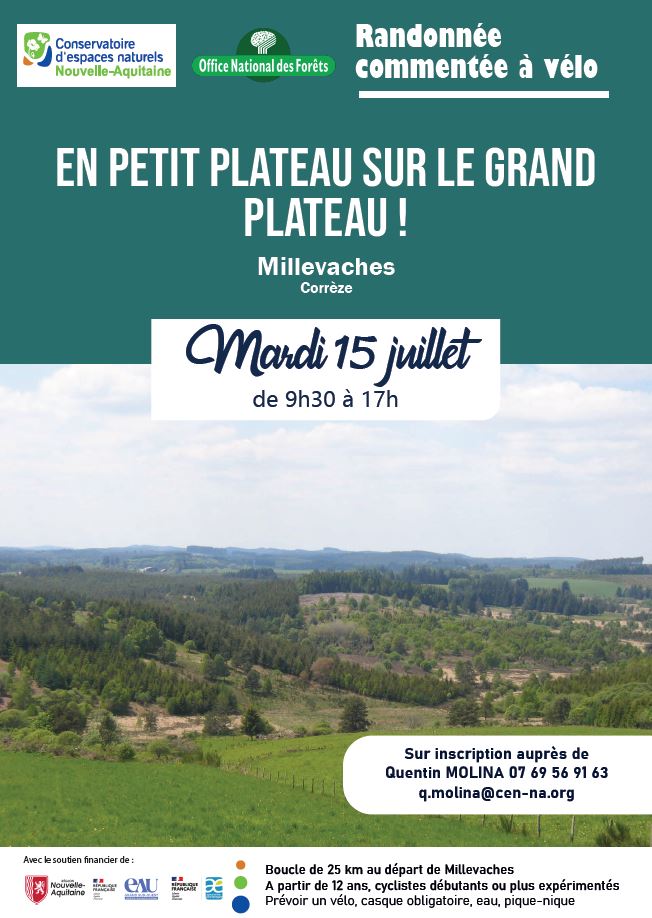 Sortie commentée à vélo "En petit plateau sur  ...