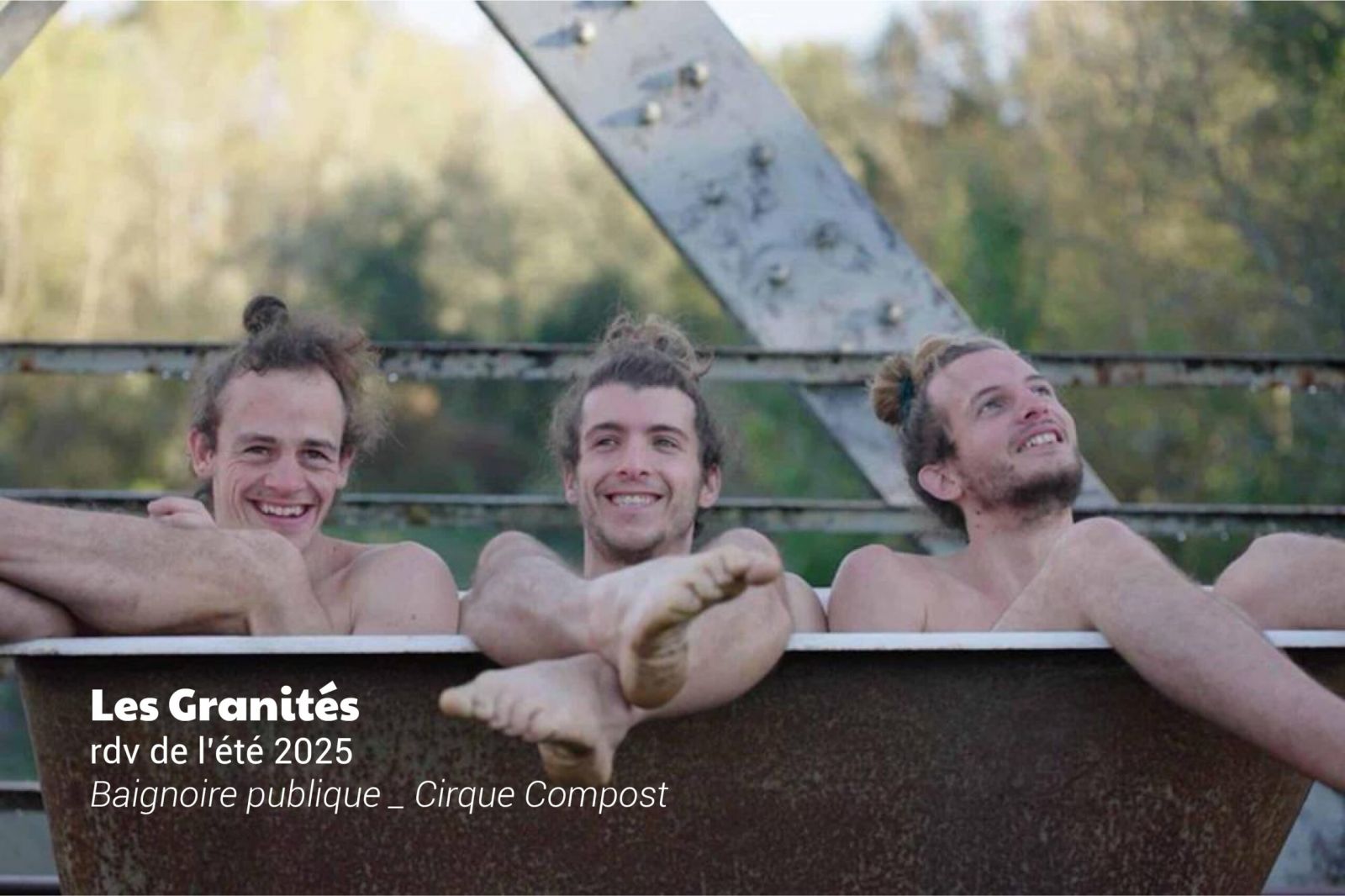 Baignoire publique, cirque acrobatique